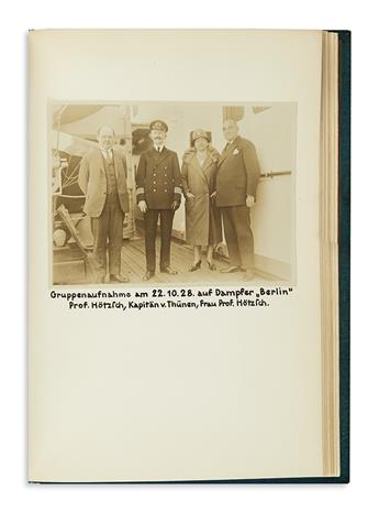 (GRAF ZEPPELIN.) Grzesinski, Albert. Im Zeppelin nach Amerika; Notizen aus dem Tagebuch des Preussisch Ministers des Innern.